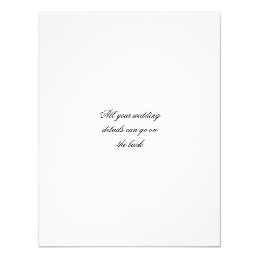 Vintage Marriage License Custom Invitation