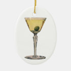 Vintage Martini Christmas Ornament