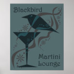 Vintage Martini Lounge Posters