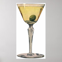 Vintage Martini Posters