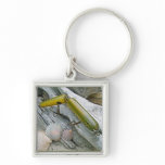 Vintage Masterlure Jointed Eel Saltwater Plug Key Chain