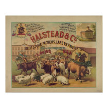 Vintage Meat Packers posters