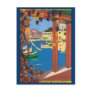 Vintage Mediterranean Travel Poster Postcards