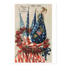 Vintage Memorial Day Postcard