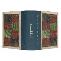 Vintage Menorah binders