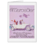 VIntage Mercedes Ad -Purple, Airplane cards