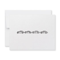 Vintage Mercedes Models invitations