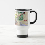 Vintage Mermaid in Color Coffee Mugs