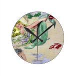 Vintage Mermaid Merchandise Clocks