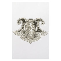 Vintage Mermaid stationery