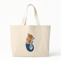 Vintage Mermaid Tattoo Art bags by vintagegiftmall Vintage Mermaid Tattoo Art bags