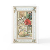 Vintage Merry Christmas Card - Dog's card