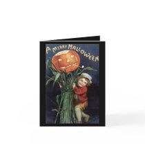 Vintage Merry Halloween: Card cards