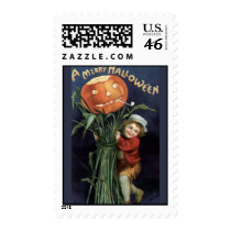 Vintage Merry Halloween: US Postage Stamps stamps