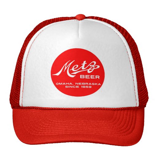 VIntage Metz Beer Logo Hat Zazzle
