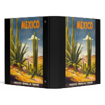 Vintage Mexico Vinyl Binders