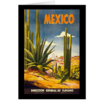 Vintage Mexico Card