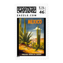Vintage Mexico Stamp