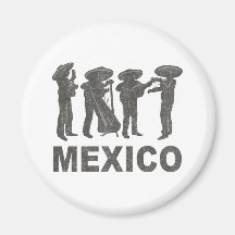 Vintage Mexico Refrigerator Magnets