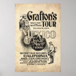 Vintage Mexico Tour Ad from 1899 posters