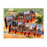 Vintage Miami Beach Postcard