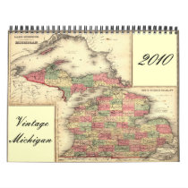 Vintage Michigan 2010 calendars by snarkolepsy Vintage Michigan 2010 calendars
