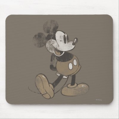 Vintage Mickey Mouse 1 mousepads