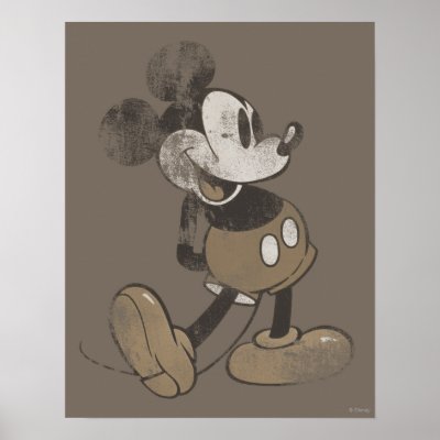 Vintage Mickey Mouse 1 posters