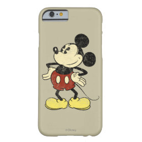 Vintage Mickey Mouse 2 Barely There iPhone 6 Case
