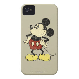 Vintage Mickey Mouse 2 iPhone 4 Cover