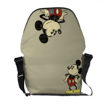Vintage Mickey Mouse 2 Messenger Bag at Zazzle