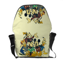 Vintage Mickey Mouse & Friends Courier Bag at Zazzle