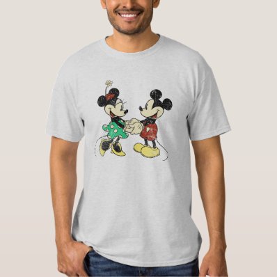 Vintage Mickey Mouse & Minnie T-shirt