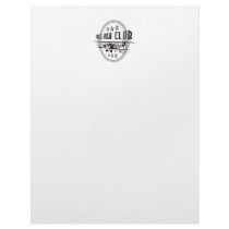 vintage mile high club customized letterhead
