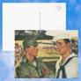 Vintage Military Personnel; Patriotic Post Cards