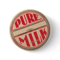 Vintage Milk Bottle Cap Button