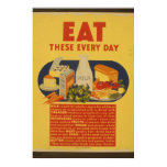 Vintage Milk Poster