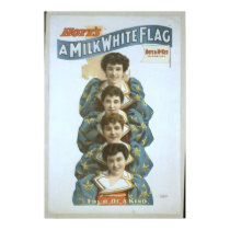 Vintage Milk Poster posters