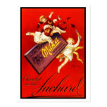 Vintage Milka Chocolate Ad Post Cards