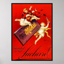 Vintage Milka Chocolate Ad Posters