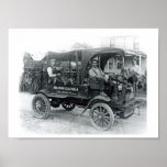 Vintage Millburn Electric Company Truck Posters