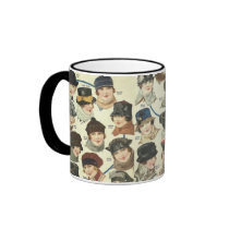 Vintage Millinery Fashion Hats Mug