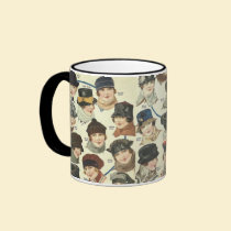Vintage Millinery Fashion Hats Mug