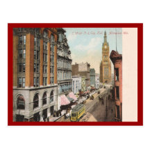 Vintage Milwaukee Wisconsin Postcard