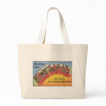 Vintage Minneapolis Postcard Canvas Bag