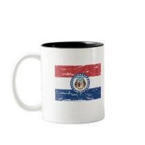 Vintage MISSOURI Flag mugs
