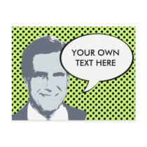 VINTAGE MITT ROMNEY 2012 (blue) postcards