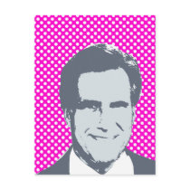VINTAGE MITT ROMNEY 2012 (blue) postcards