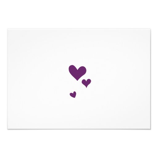Vintage Modern Cute Radiant Orchid Bird & Anchor Custom Invites