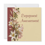 Vintage Modern Engagement Announcement